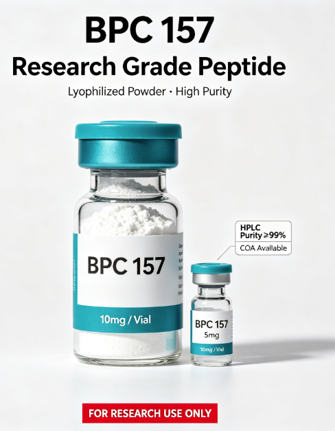 Factory Supply BPC 157 Peptide Lyophilized Powder High Purity With COA For Research Use Only