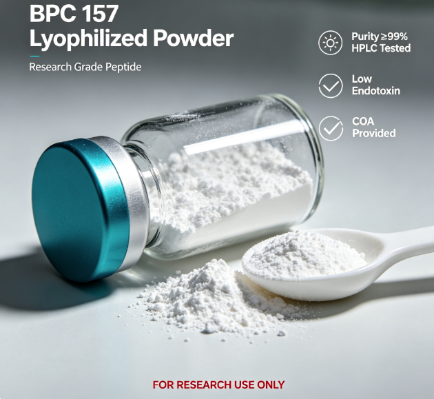 Factory Supply BPC 157 Peptide Lyophilized Powder High Purity With COA For Research Use Only